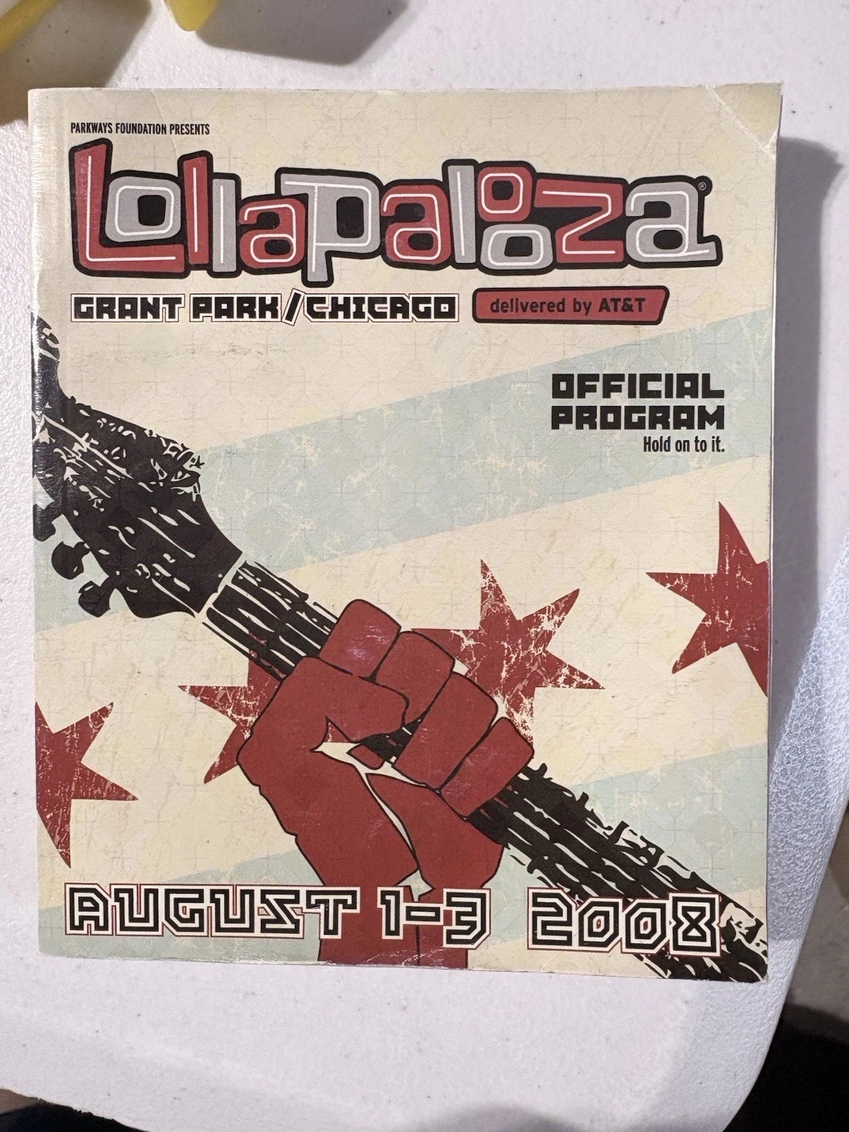 2008 Lollapalooza Program -Radiohead, MGMT, Rage Against Machine, Kanye, NIN 2008 Lollapalooza Program -Radiohead, MGMT, Rage Against Machine, Kanye, NIN