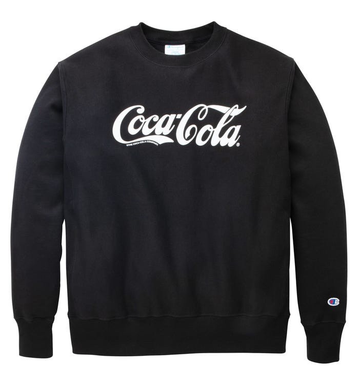 COCA COLA CHAMPION REVERSE WEAVE BLACK UNISEX SWEATSHIRT SIZE 2XL BRAND NEW COCA COLA CHAMPION REVERSE WEAVE BLACK UNISEX SWEATSHIRT SIZE 2XL BRAND NEW