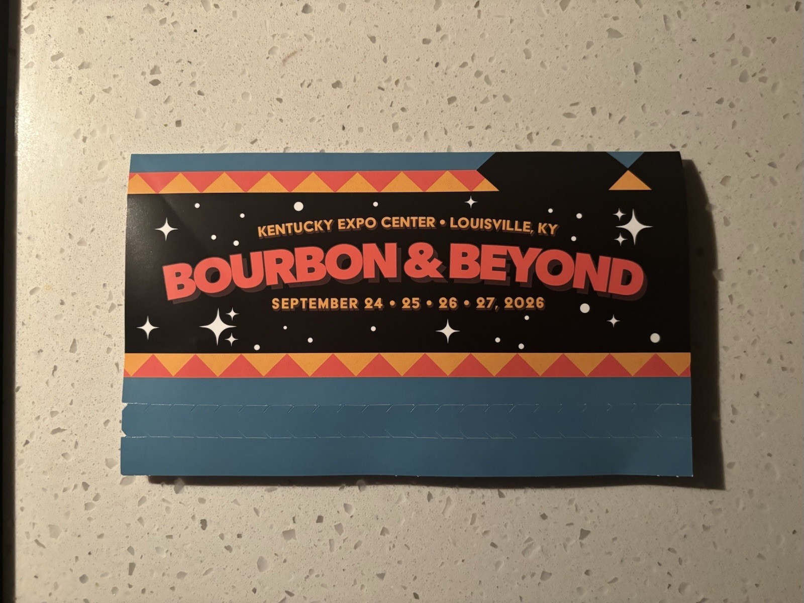 Bourbon And Beyond 2026 2 SUNDAY GA Pass Ticket