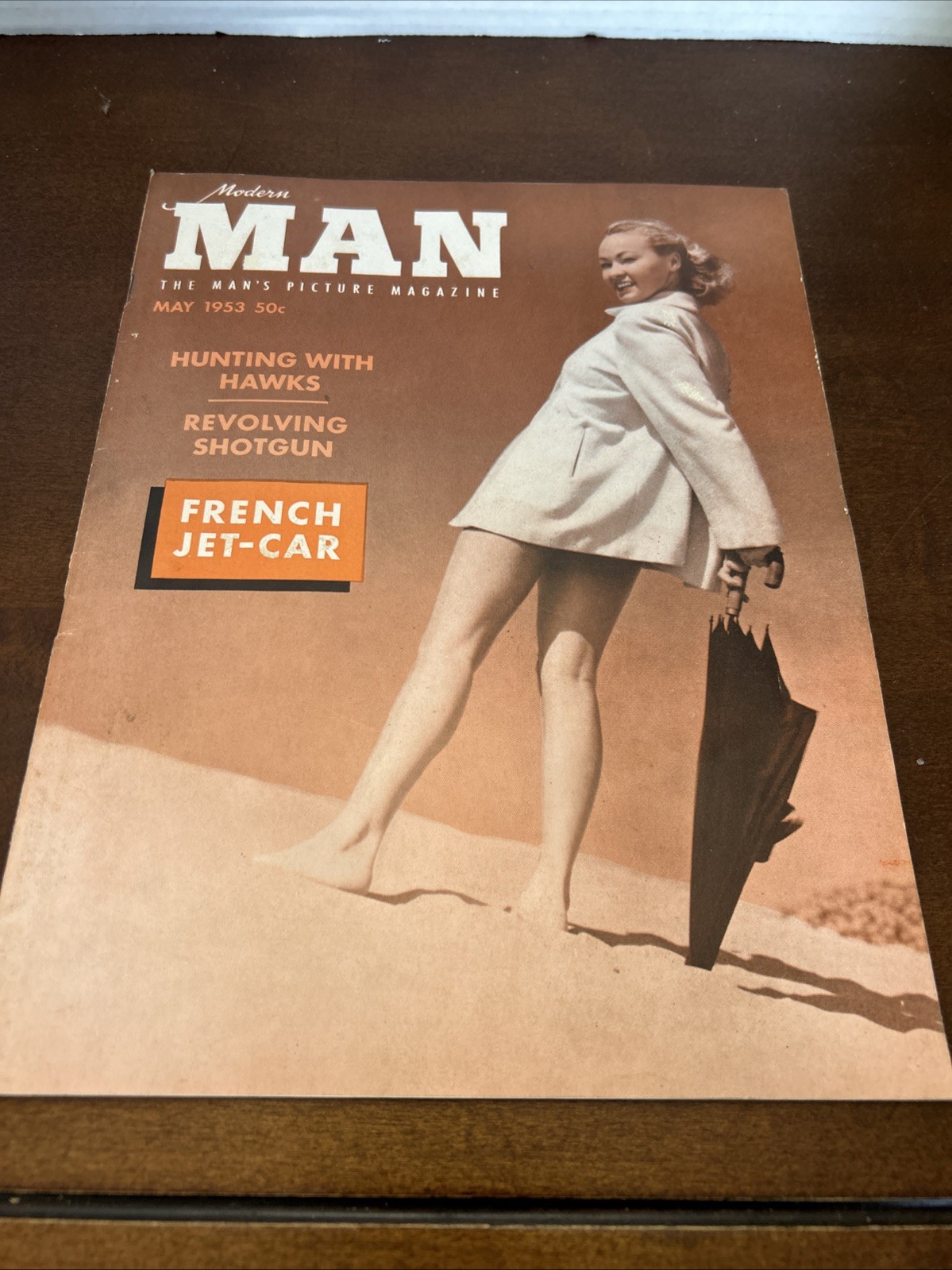 Modern Man May 1953 Jean Westad, Helen Westcott  Pinup Magazine EXCELLENT
