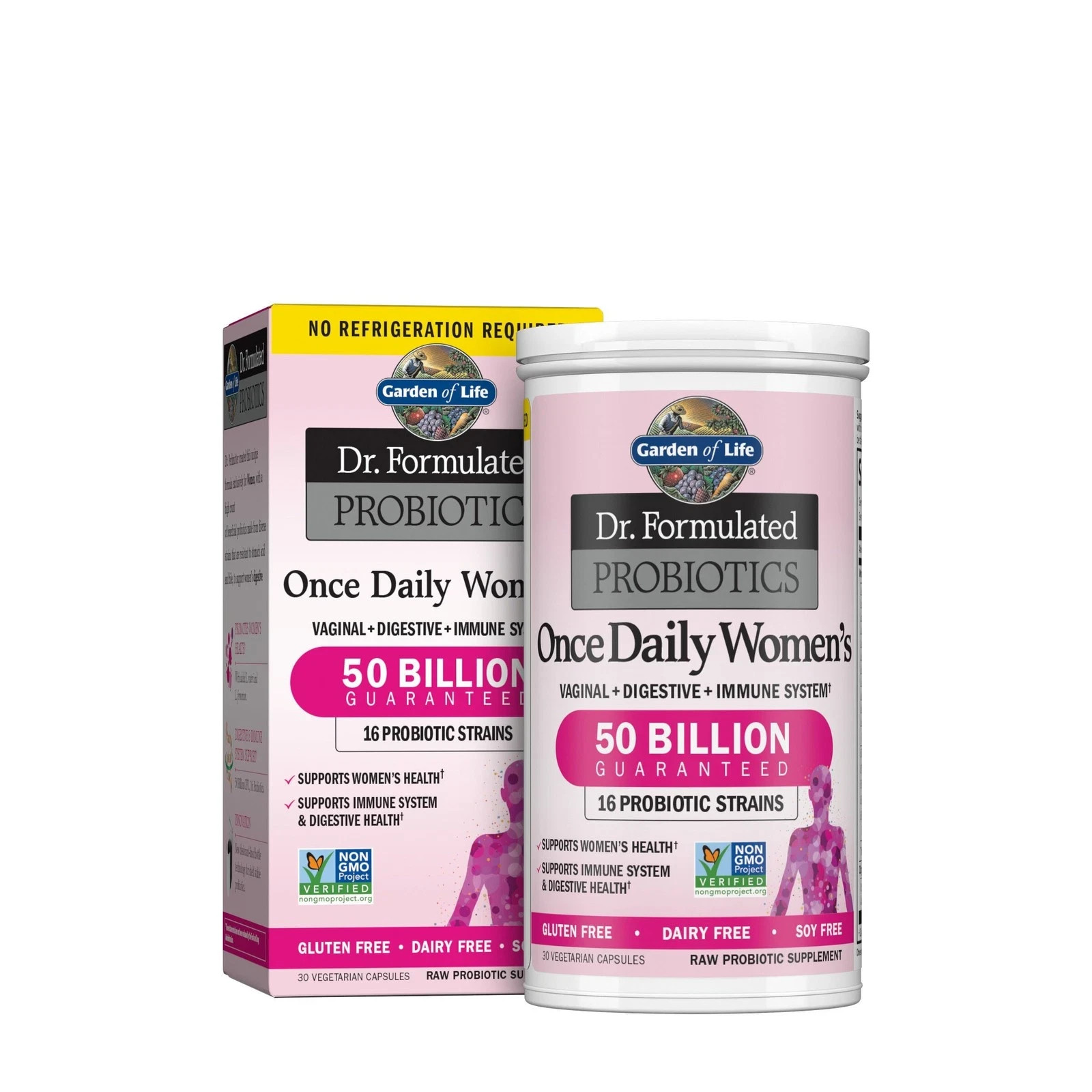 Garden of Life Dr. Formulated Women's Probiotics - 30 Vegetarian Capsules/