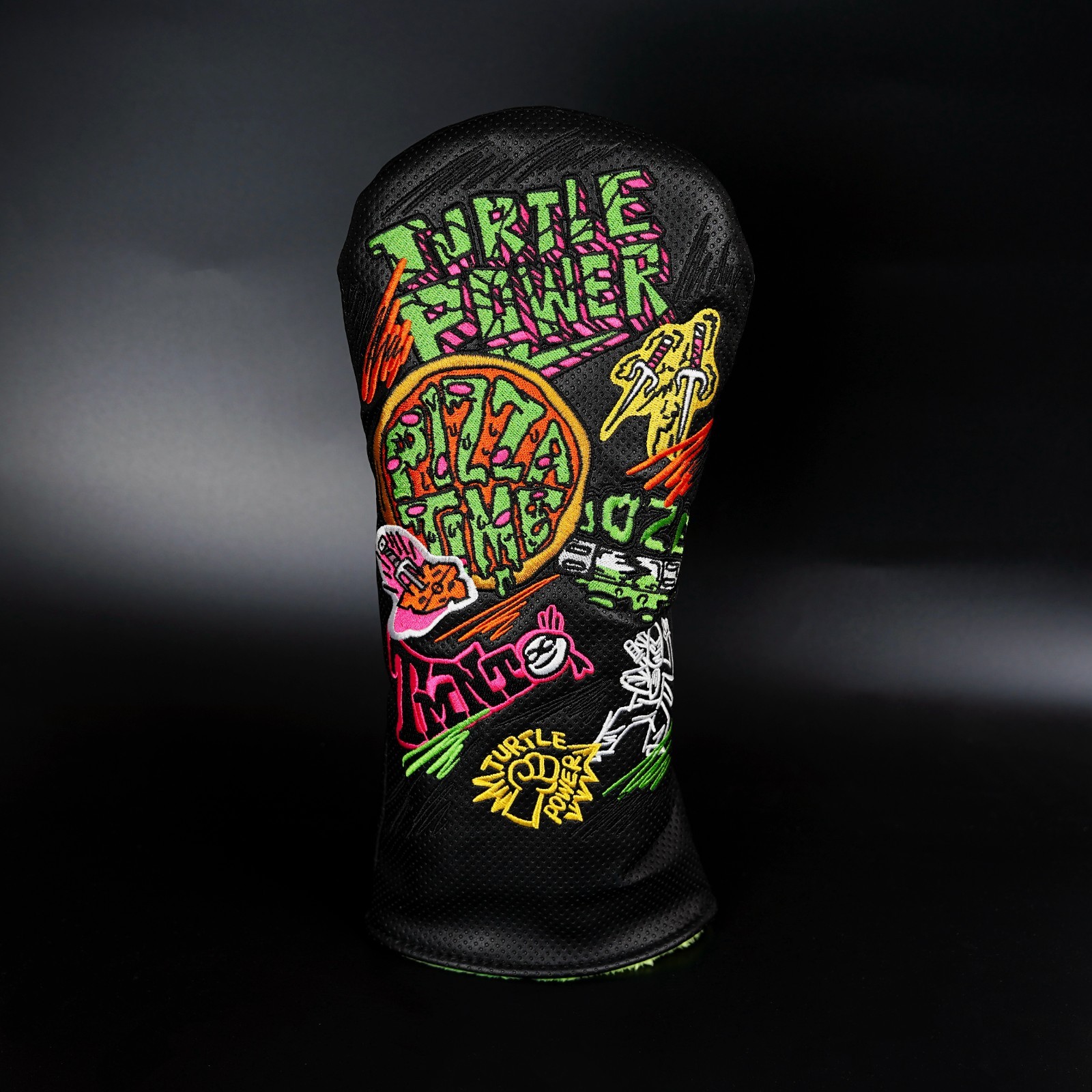 TMNT The Turtle Power Inspired Golf Driver Headcover Fit Up to 460cc TMNT The Turtle Power Inspired Golf Driver Headcover Fit Up to 460cc