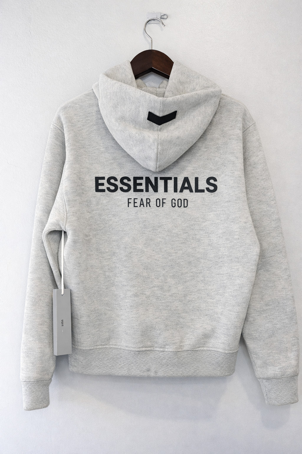 Fear of God Essentials Hoodie Dark Oatmeal/Light Oatmeal SS22 Fear of God Essentials Hoodie Dark Oatmeal/Light Oatmeal SS22