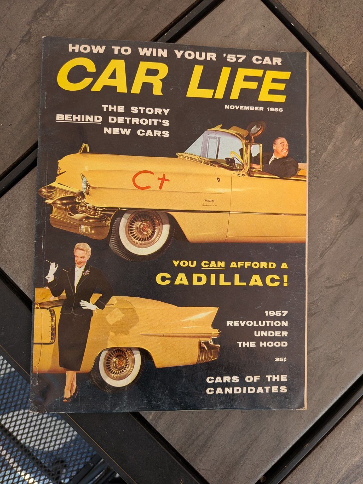 VINTAGE 1956 CAR LIFE Magazine