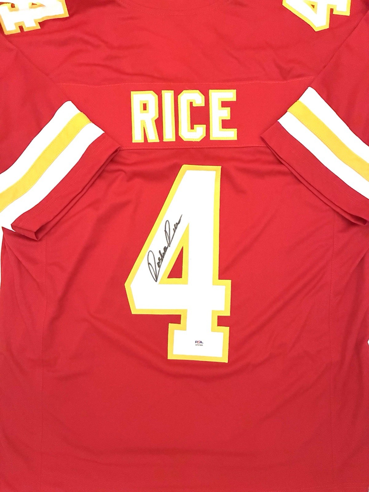 Rashee Rice Signed Kansas City Chiefs Jersey PSA Certified Autographed XL