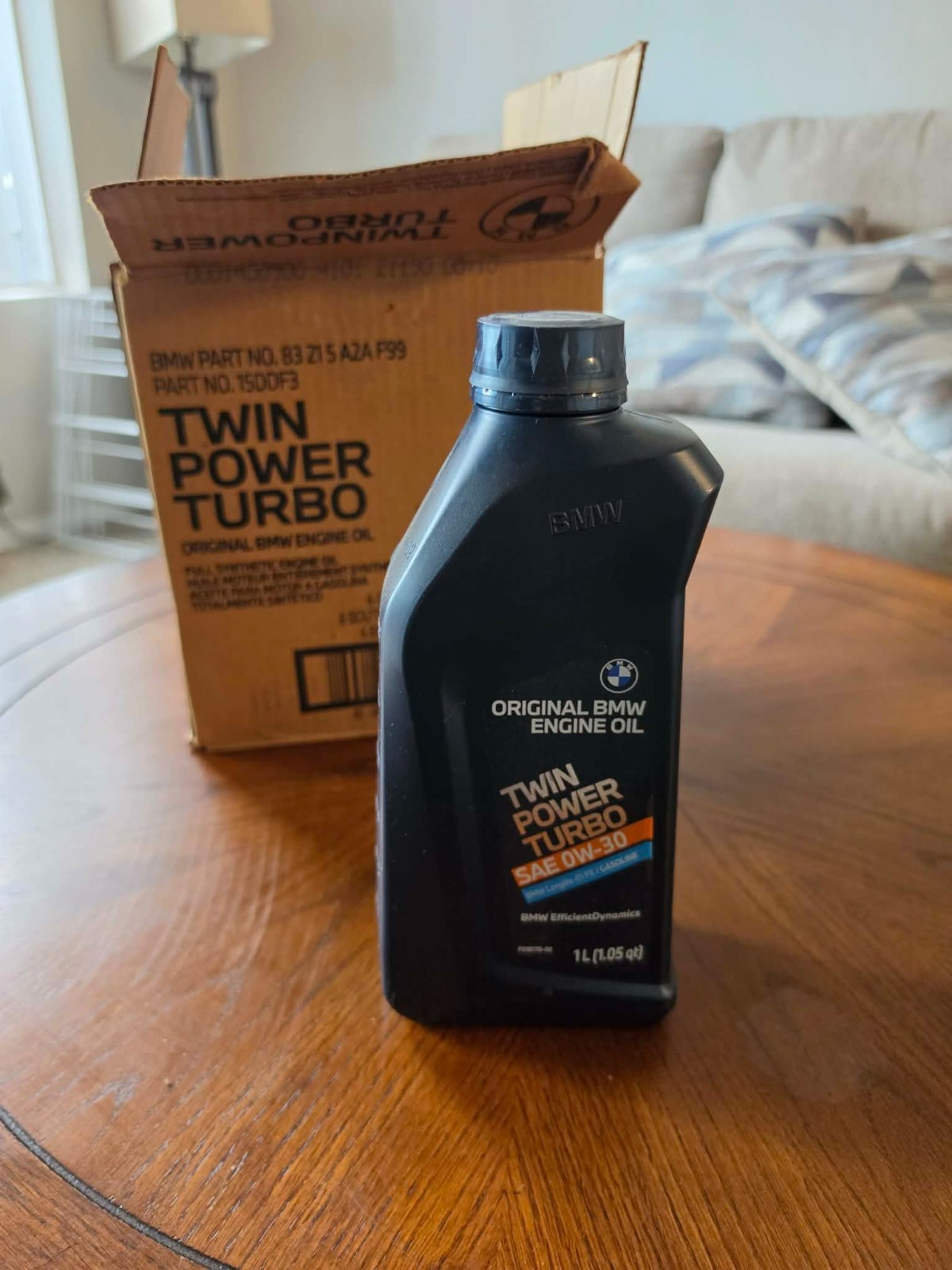 4 Quarts of Genuine OEM BMW 0w30 Engine Oil 4 Quarts of Genuine OEM BMW 0w30 Engine Oil