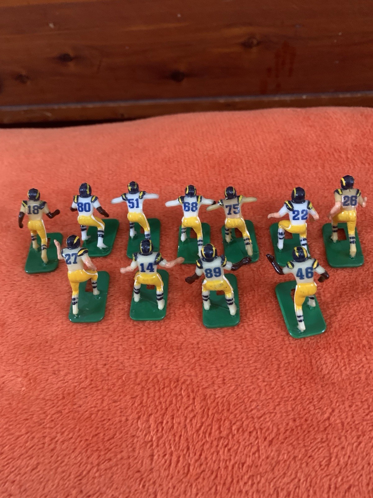 Tudor Electric Football San Diego Chargers HK/WS 11 man set NO BRAKES Tudor Electric Football San Diego Chargers HK/WS 11 man set NO BRAKES