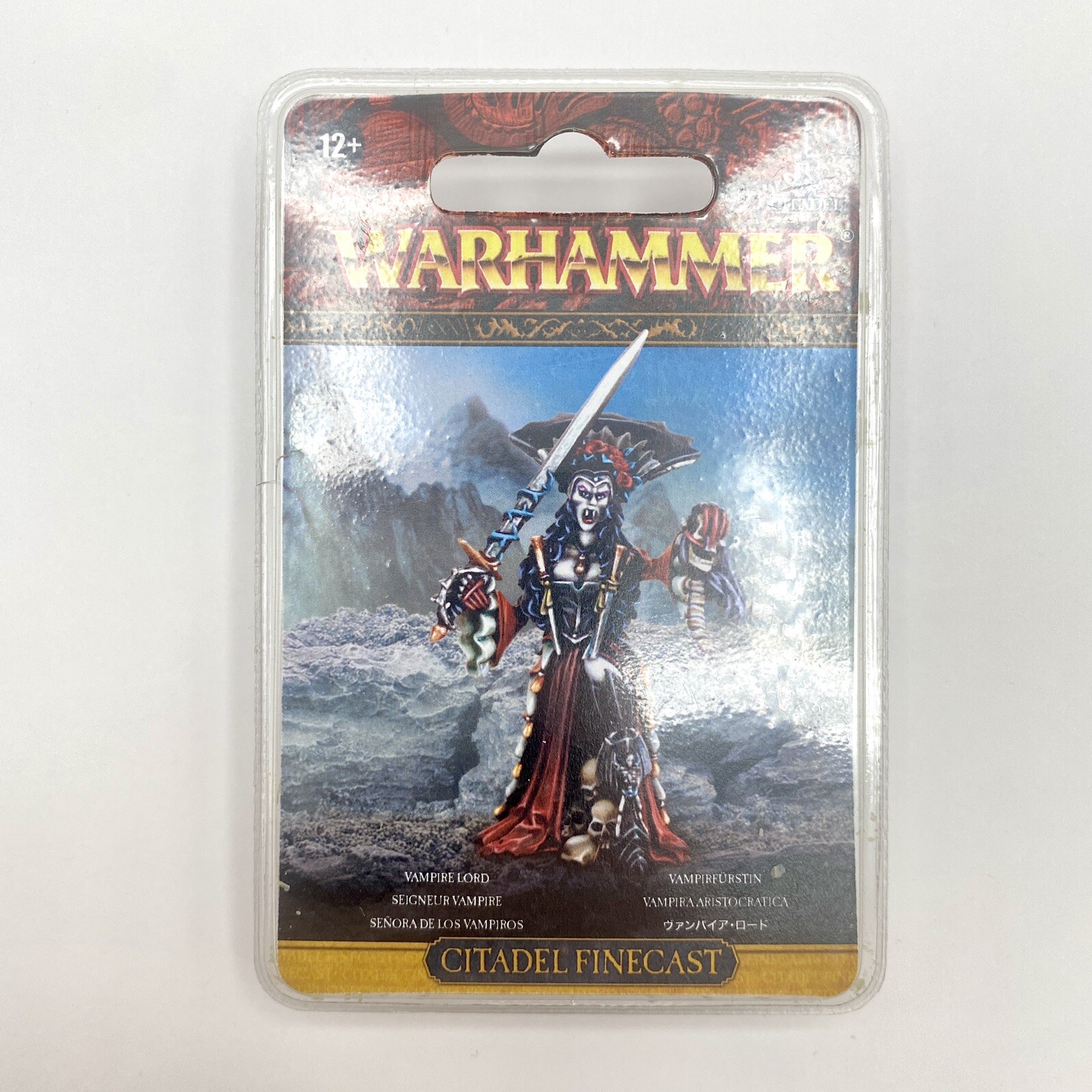 Warhammer Citadel Finecast Vampire Lord WFB GW OOP NIB NEW Warhammer Citadel Finecast Vampire Lord WFB GW OOP NIB NEW