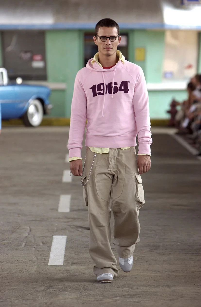 Dsquared SS2004 Vintage Archive Chip Chip MF Cargo Pants