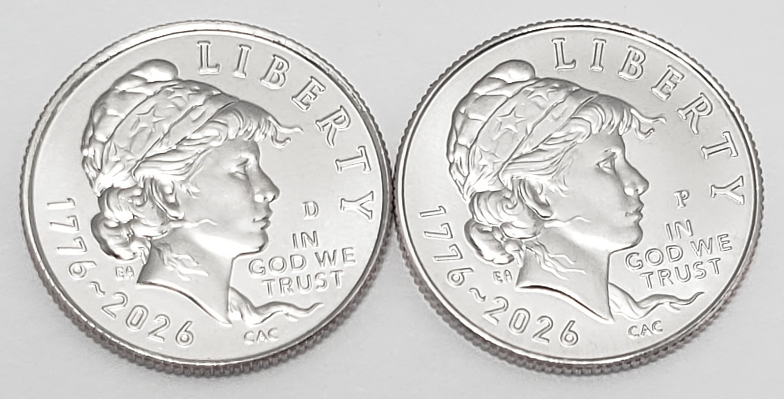 2026 P & D Emerging Liberty Dime Set  *BU-UNCIRCULATED*  **FREE SHIPPING**