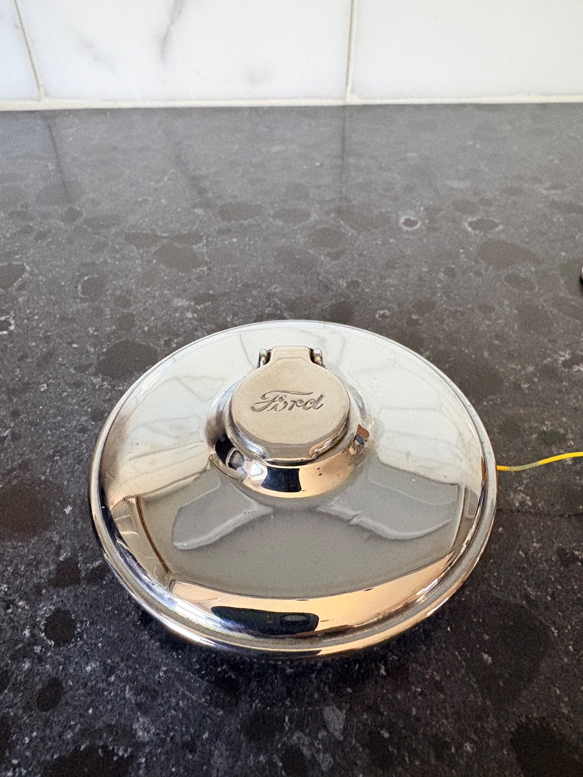 vintage 1932–1948 Ford locking gas cap