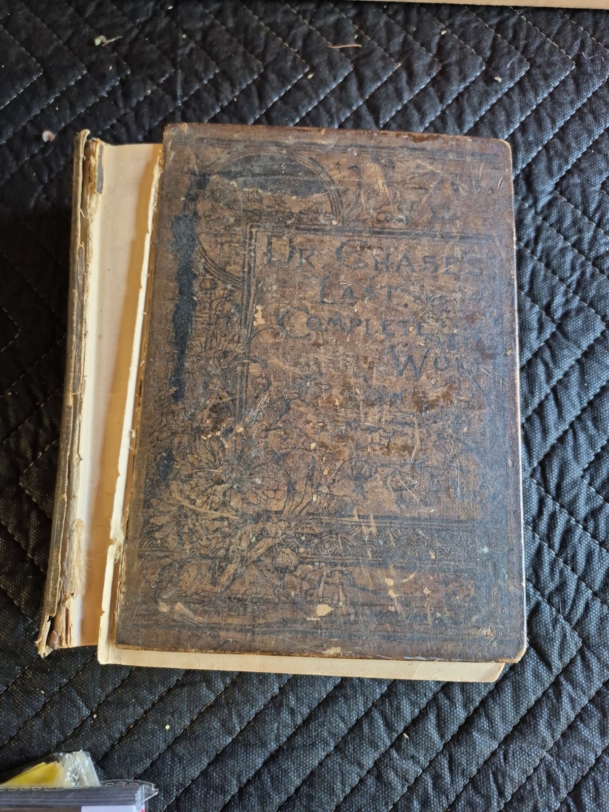Rare Antique Dr. Chase's Last Receipt Book and Household Physician 1892 Rare Antique Dr. Chase's Last Receipt Book and Household Physician 1892