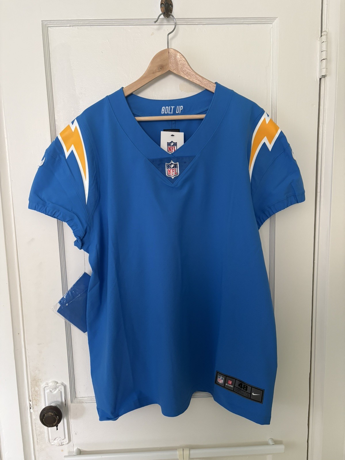 Nike Los Angeles Chargers Elite Home Jersey Size 48 Blue