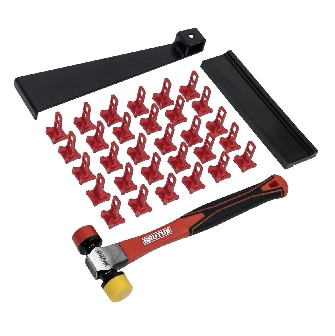 Brutus Pro Flooring Installation Kit Vinyl Laminate Hardwood Floors - Set - NEW
