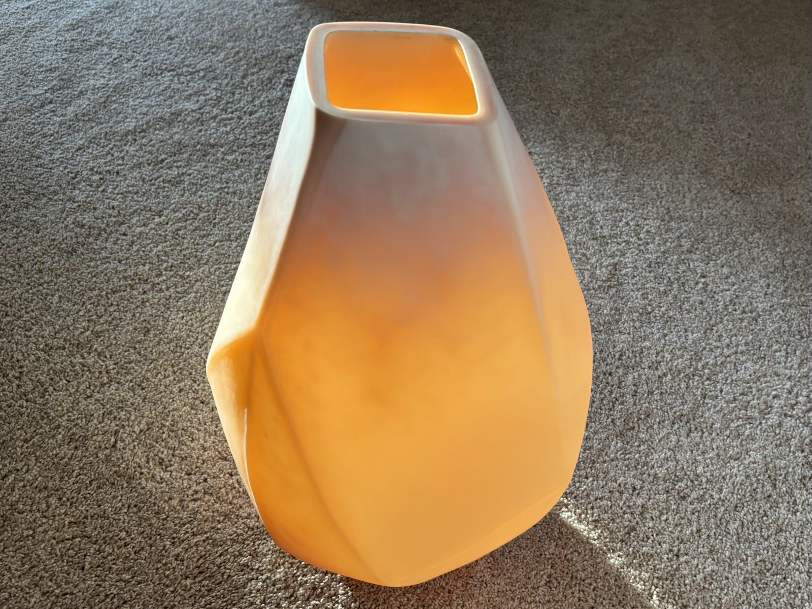 🦄 RARE CB2 Aspect Glass Vase, Large (CB2 Exclusive), Ships in CB2 Box