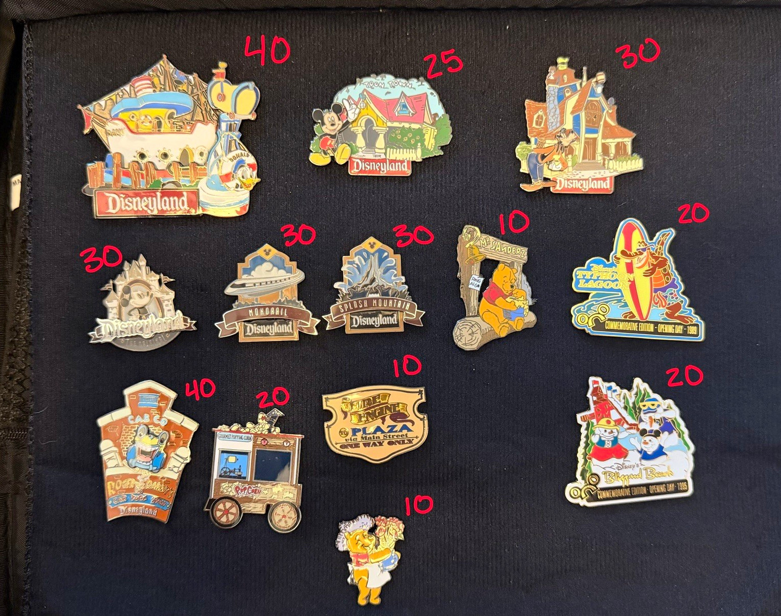 Disneyland & California Adventure Pin Lot - Listing 4/8 Disneyland & California Adventure Pin Lot - Listing 4/8