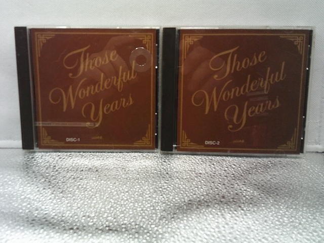 Various – Those Wonderful Years 1988 2xCD Pop Vocal Easy Listening CBS