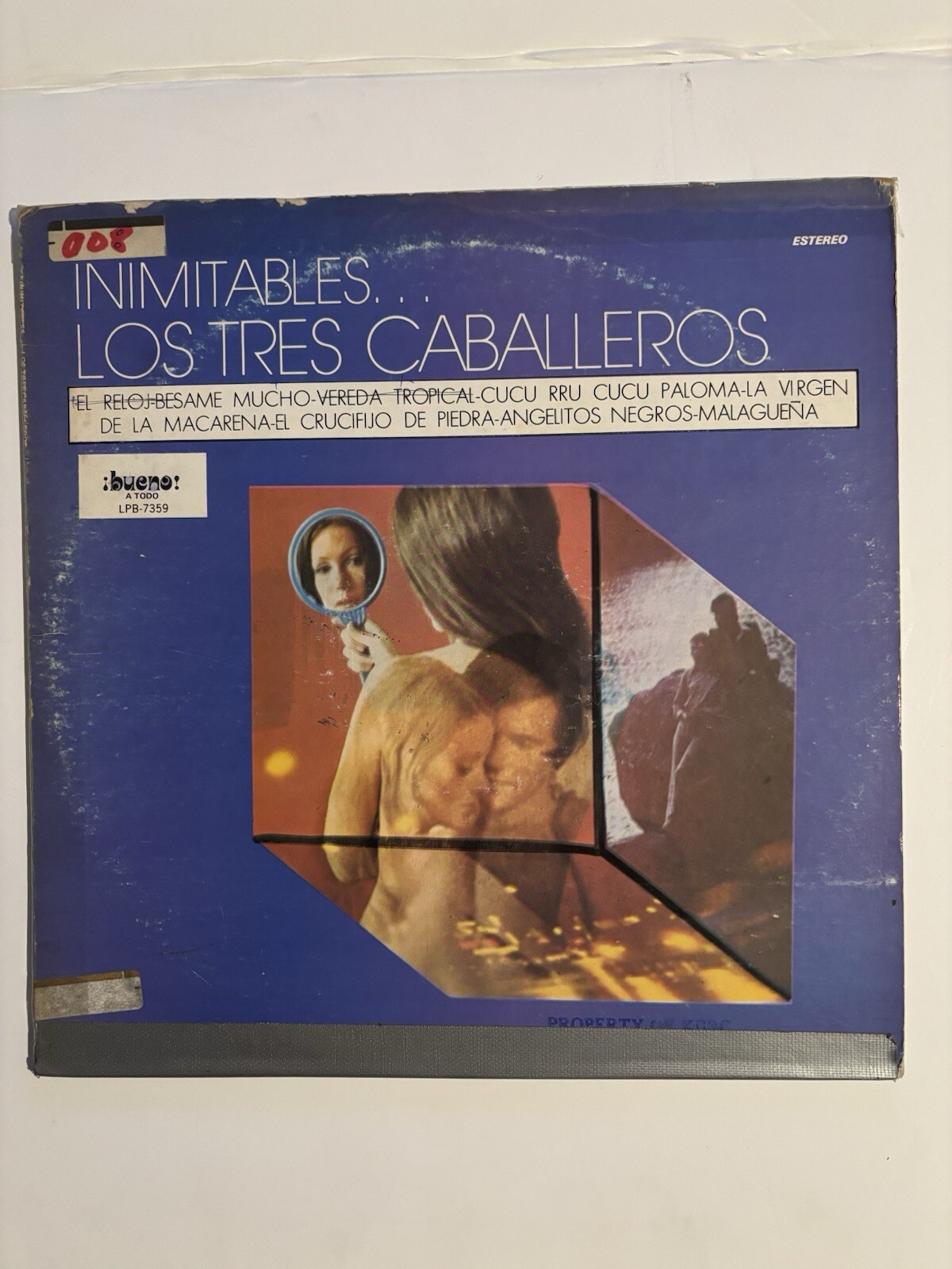 INIMIABLES - LOS TRES CABALLEROS - BUENO RECORDS - 1974 INIMIABLES - LOS TRES CABALLEROS - BUENO RECORDS - 1974