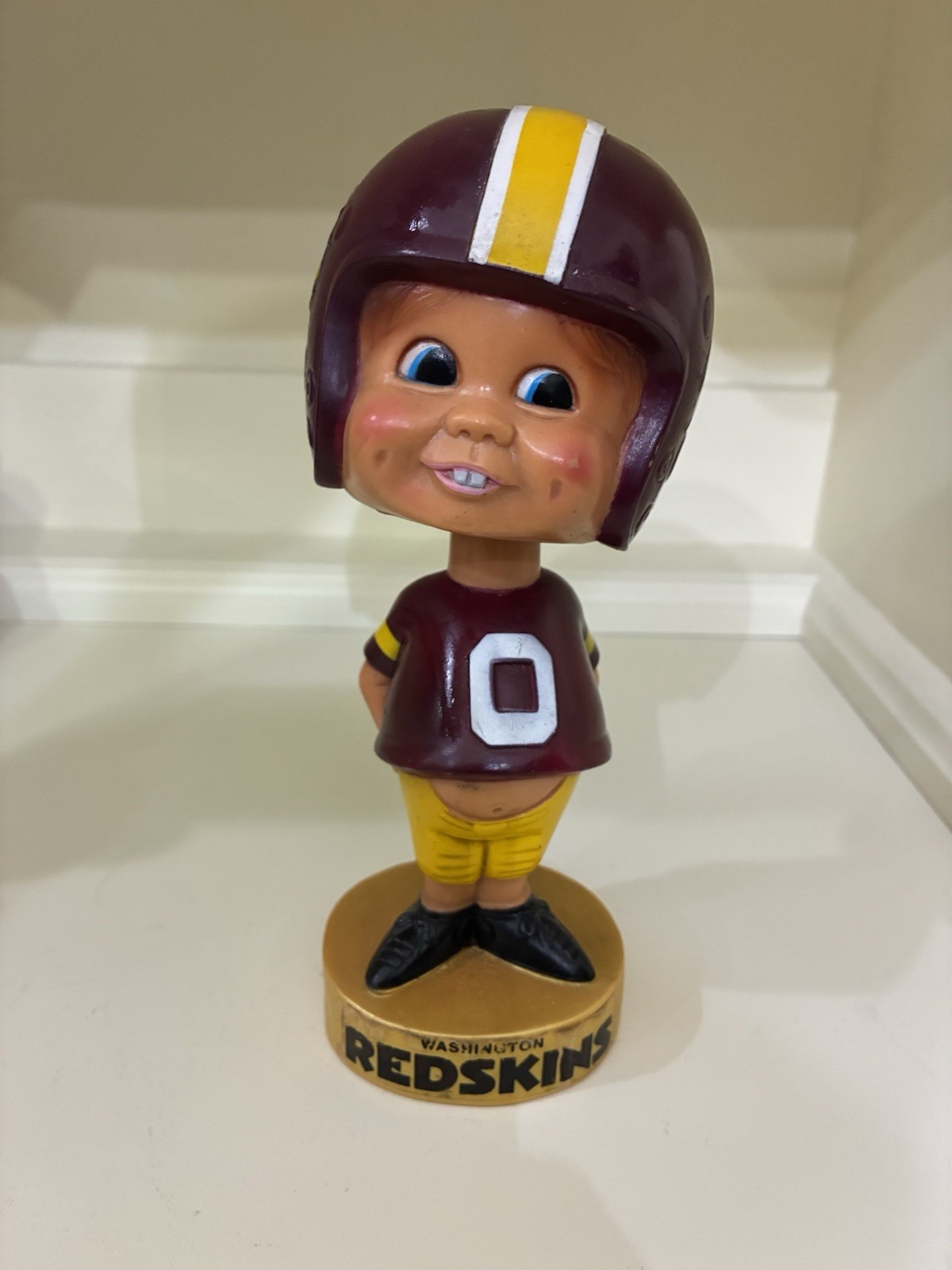 Vintage 1975 Washington Redskins Nfl Bobble Head
