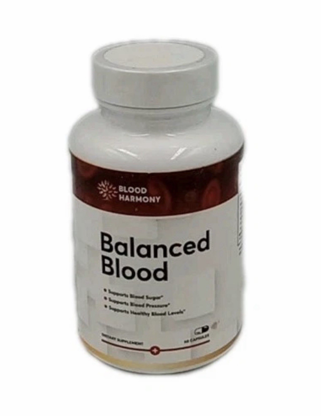 Balanced Blood from Blood Harmony 60 Capsules Blood Sugar Support - Exp 12/26