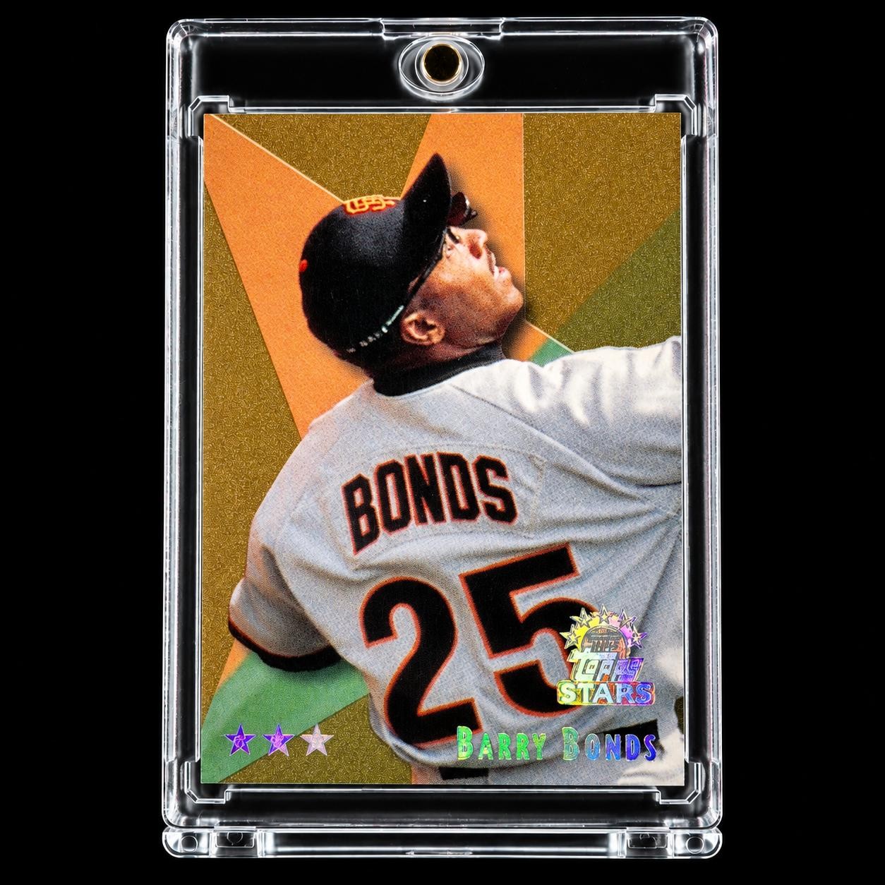 Barry Bonds Three Star FOIL 1999 Topps Stars San Francisco Giants Barry Bonds Three Star FOIL 1999 Topps Stars San Francisco Giants