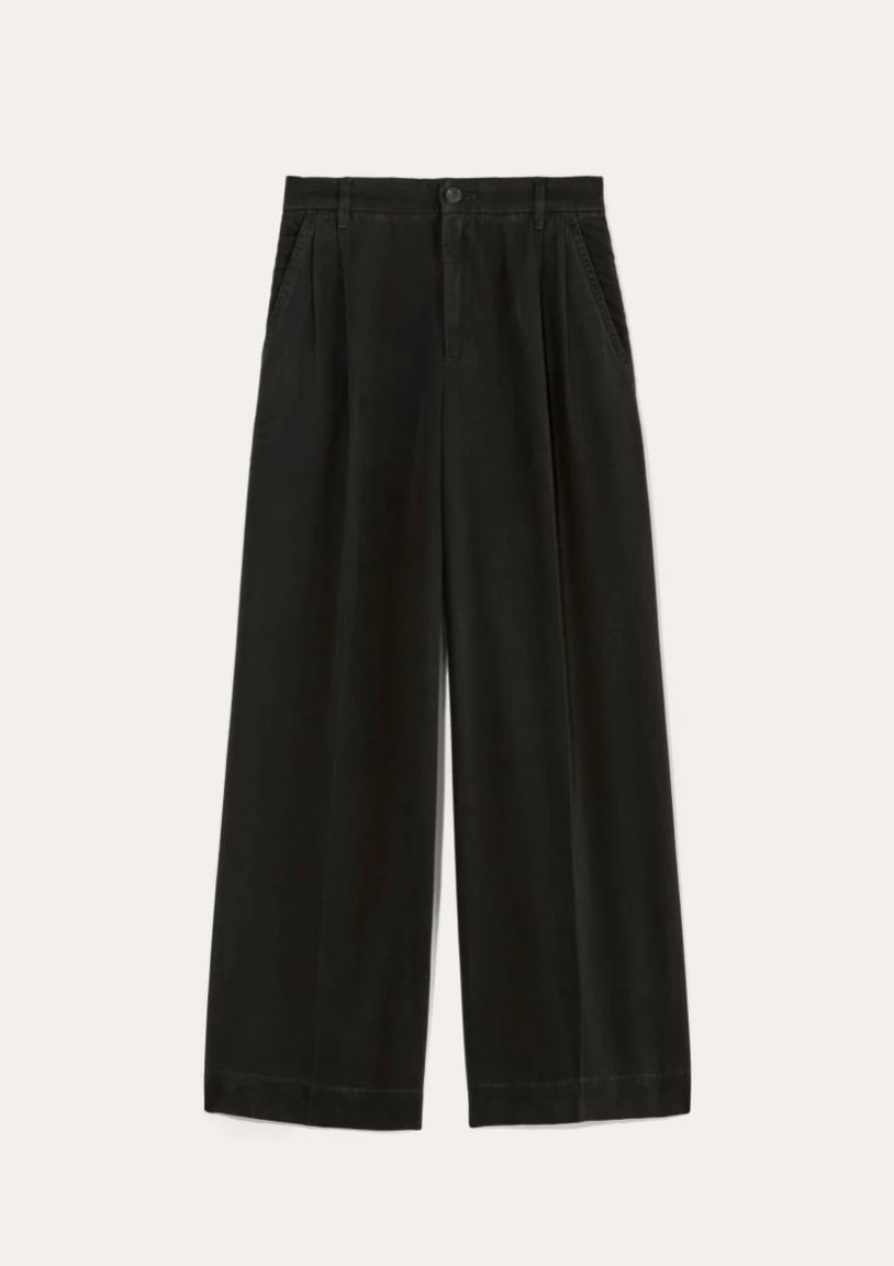 Everlane The Trouser in Buttersoft Women\'s Size 6 in Black New With Tags