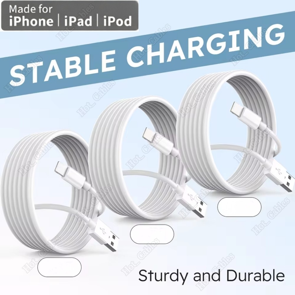Wholesale USB Fast Charger Charging Cable For iPhone14 13 12 11 XS XR X SE 8 7 6