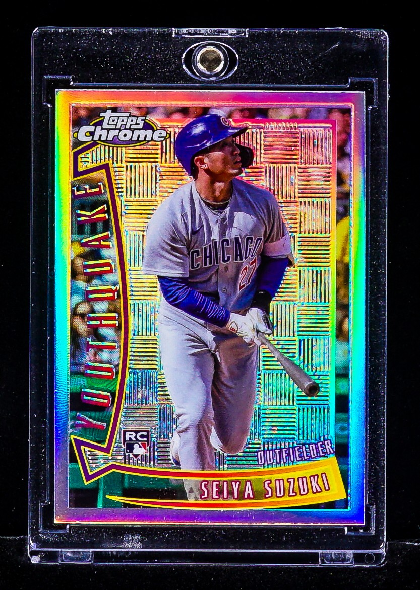 Seiya Suzuki RAINBOW REFRACTOR ROOKIE CARD Chicago Cubs RC