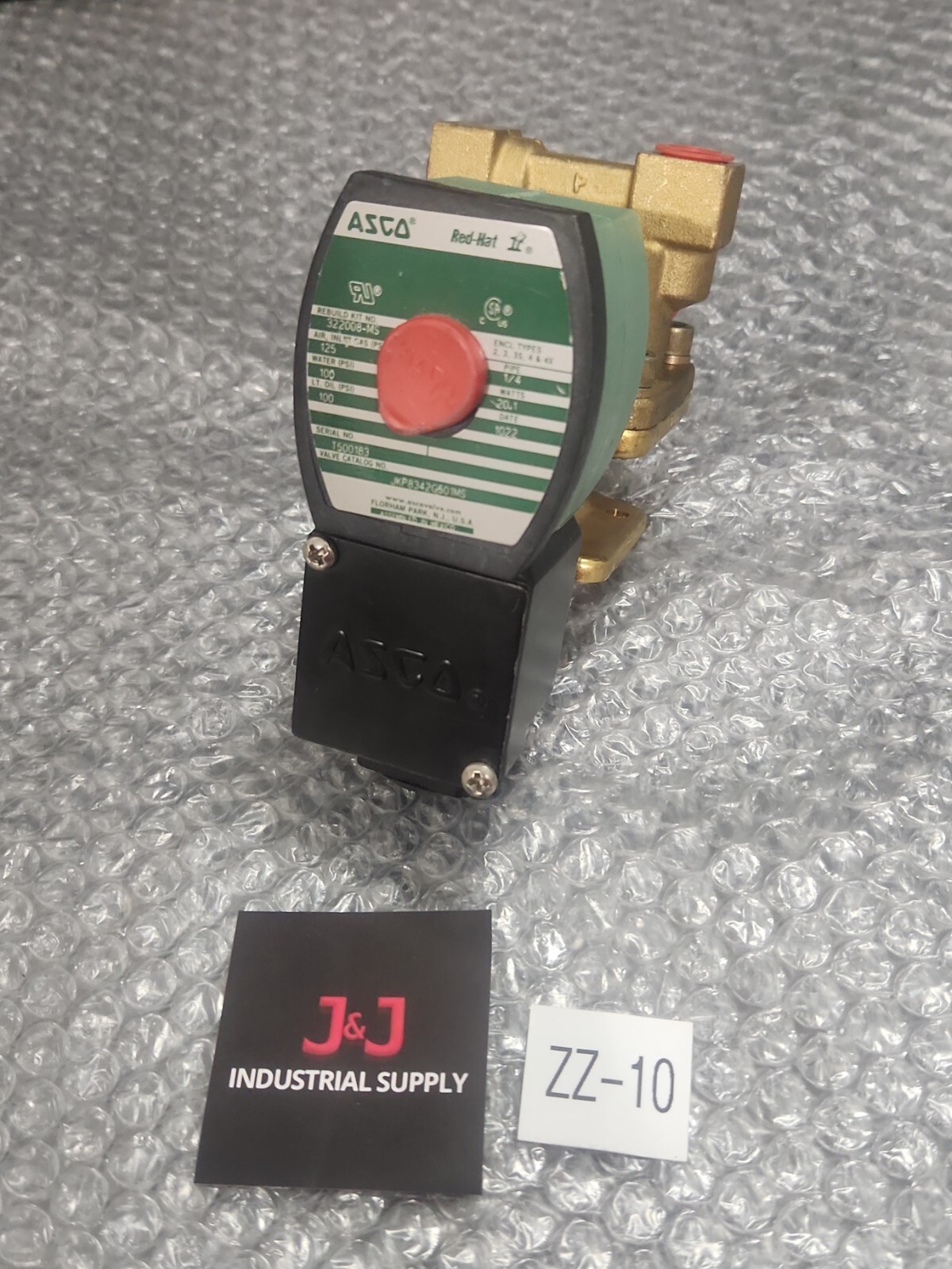 *NO BOX* Asco JKP8342G501MS Solenoid Valve 1/4\'\' Pipe⚡️🇺🇸 SHIP+WARRANTY 