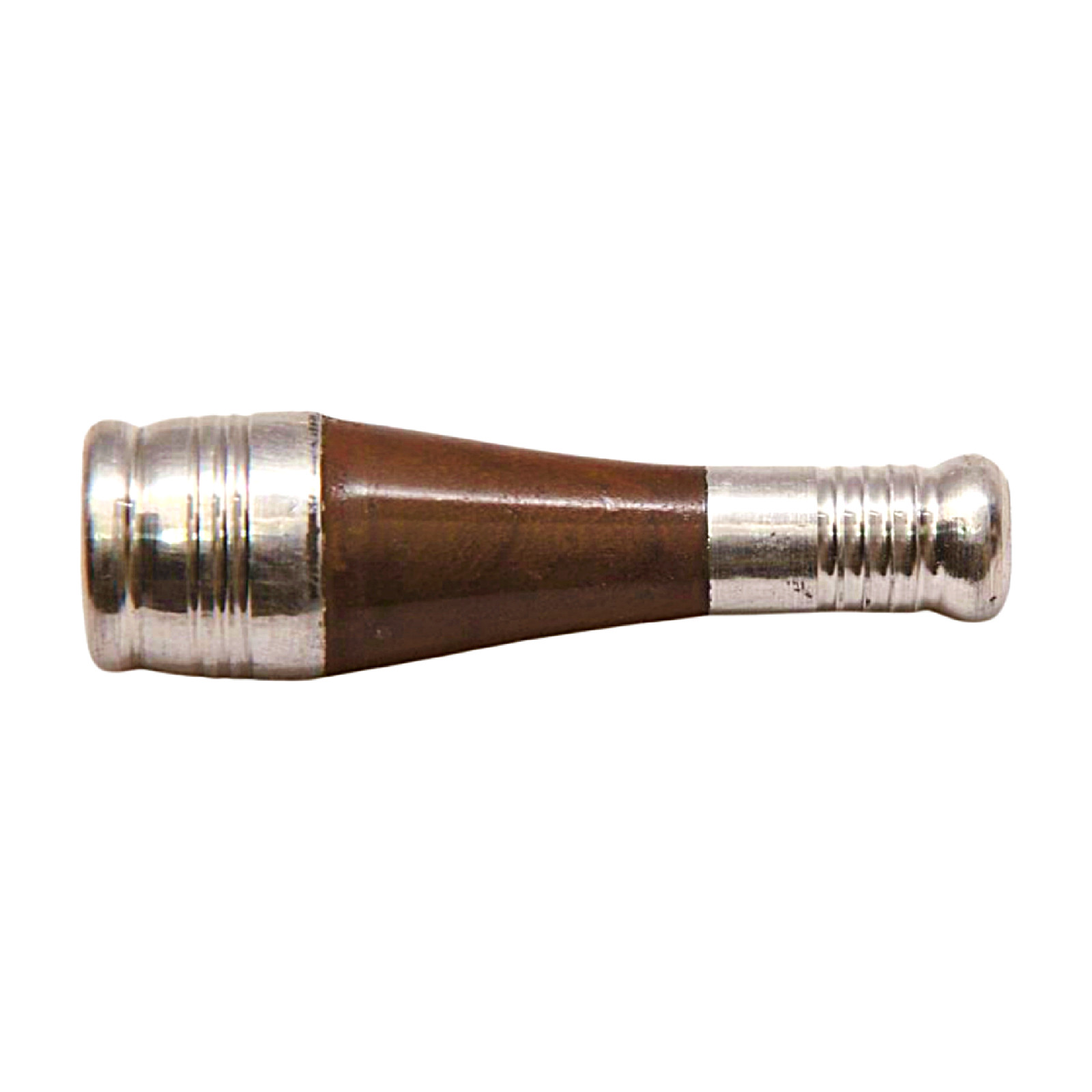 Vintage Handcrafted Metal and Wood Pipe Folk Art Collectible – Traditional...