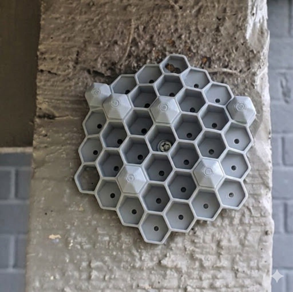 Chemical Free Wasp Nest Decoy Hornet Deterrent Gray Pack of 10 Chemical Free Wasp Nest Decoy Hornet Deterrent Gray Pack of 10