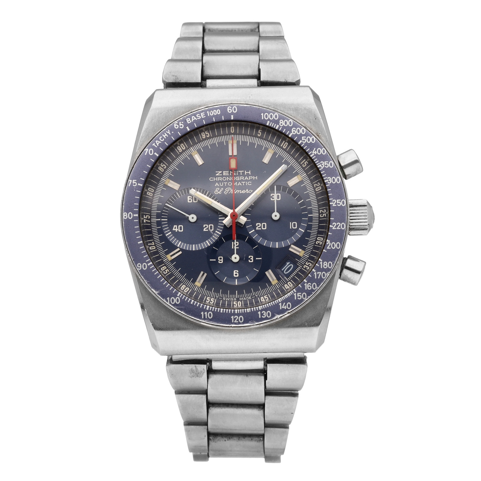 Zenith El Primero Blue Dial 38mm Automatic Men\'s Watch 01.0140.415