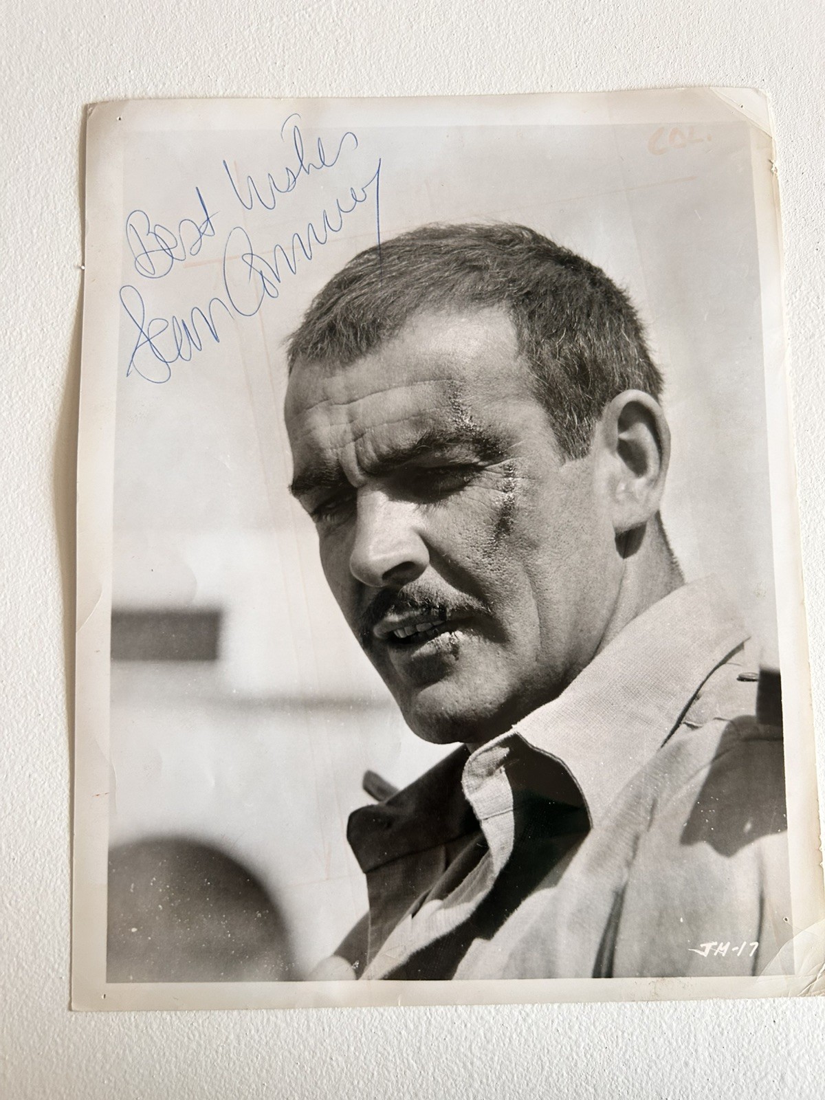 Sean Connery Signed Autographed 8x10 Vintage The Hill Promo Photo James Bond 007