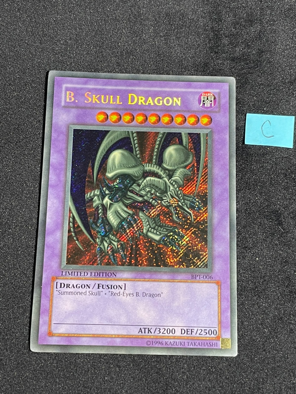 B. Skull Dragon BPT-006 2002 Collectors Tin Limited Edition MP/HP Listing C