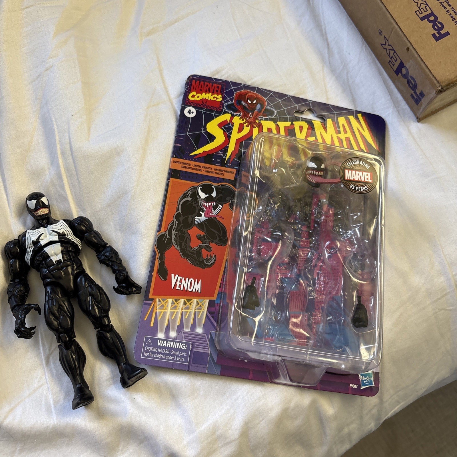 Marvel Legends 85th Anniversary Retro Venom Action Figure Spider-Man
