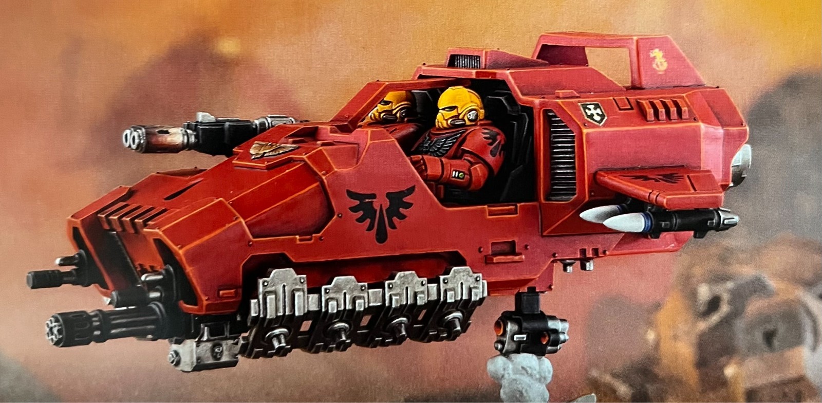 Warhammer 40,000 Armageddon Space Marine Land Speeder
