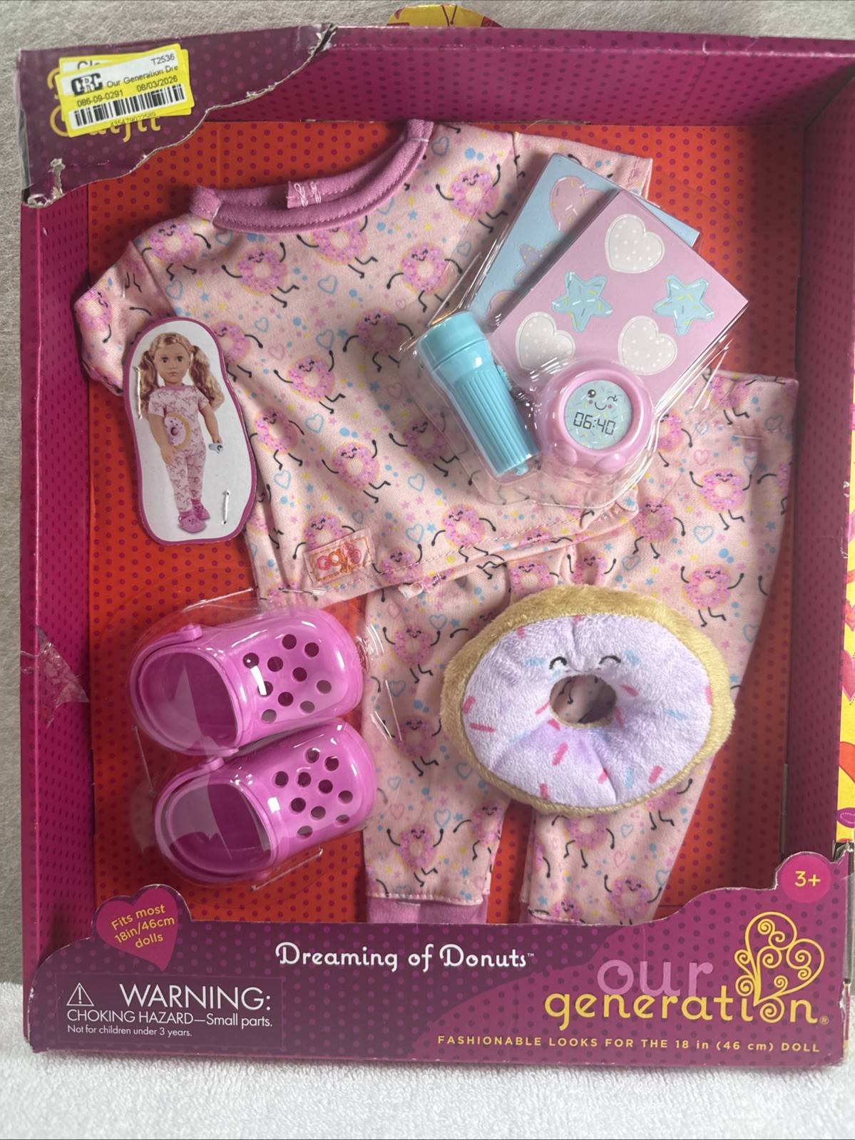 Deluxe Dreaming Of Donuts By Our Generation For 18” Dolls New Deluxe Dreaming Of Donuts By Our Generation For 18” Dolls New