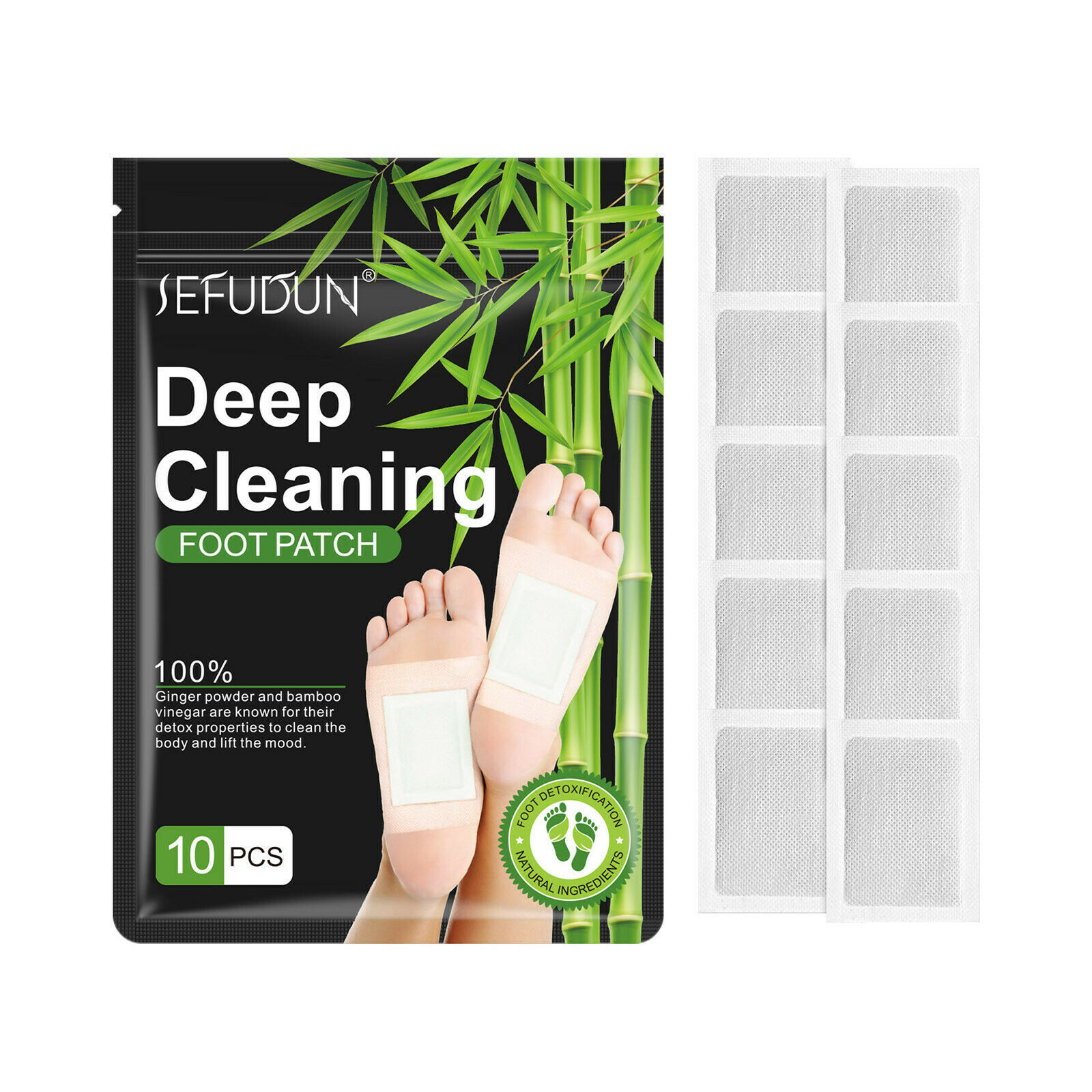 30-150Pcs Foot Detox Patches Pads Toxins Deep Cleansing Herbal Organic Slimming