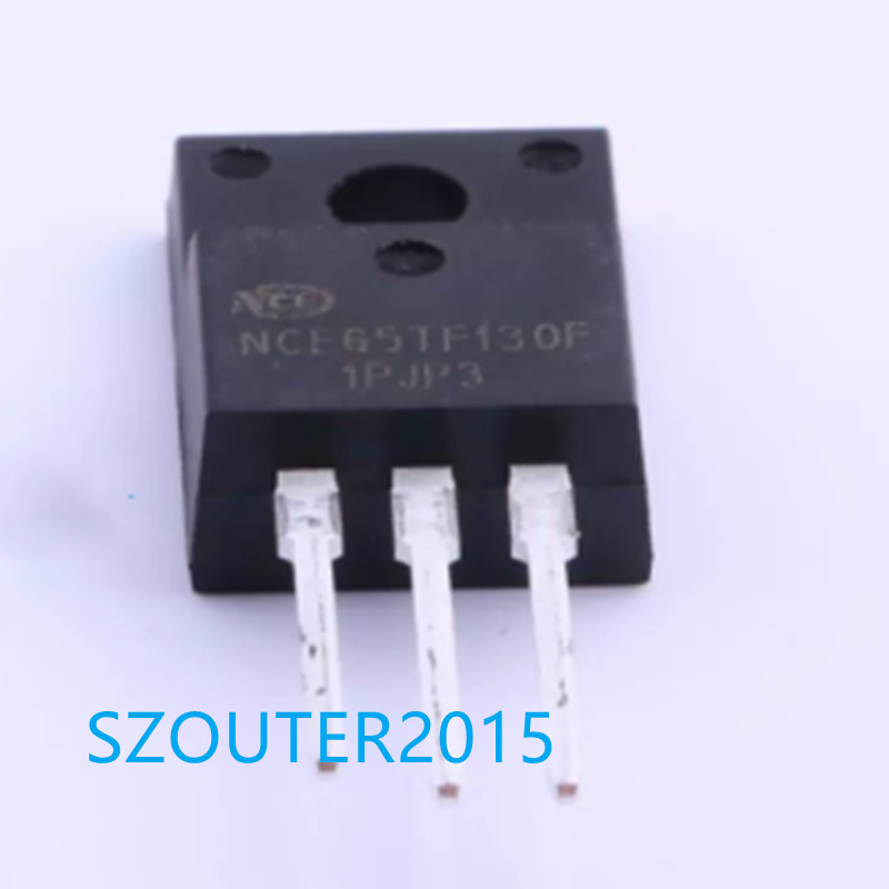 New 10PCS NCE65TF130F NCE N-MOSFET Transistor 650V 28A TO-220F Package for Power