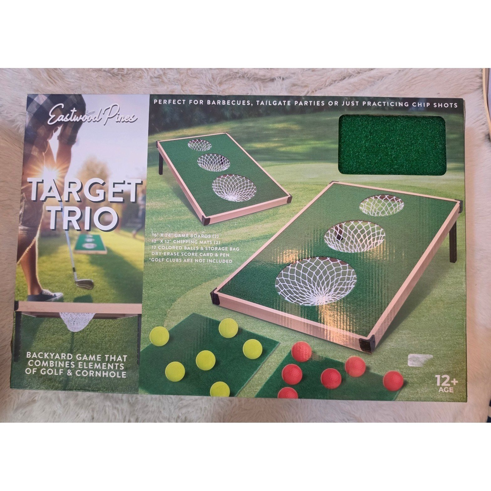 Eastwood Pines Target Trio Backyard Golf Chipping & Cornhole Game - Brand New