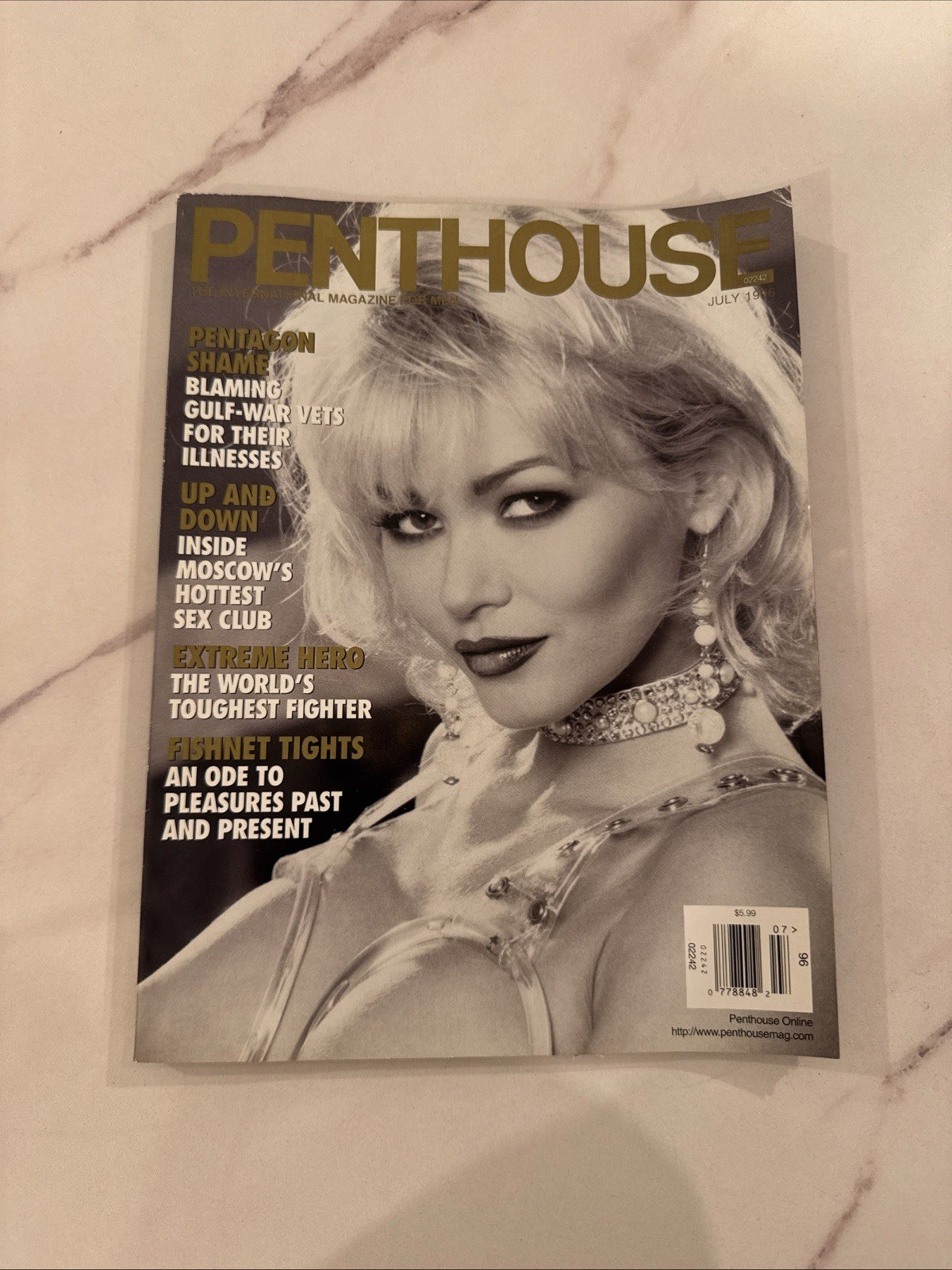 Penthouse Magazine July 1996 Solid Condition Penthouse Magazine July 1996 Solid Condition