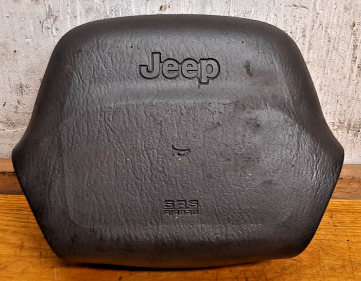 1998-2002 Jeep Wrangler TJ HORN 97-98 ONLY  BLACK GRADE B