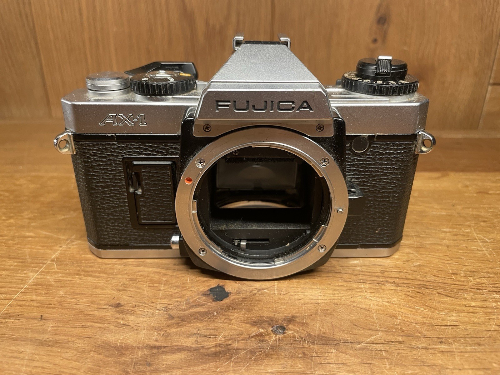 *Near Mint* Fuji Fujica AX-1 SLR Film Camera Body From Japan #C7-39A