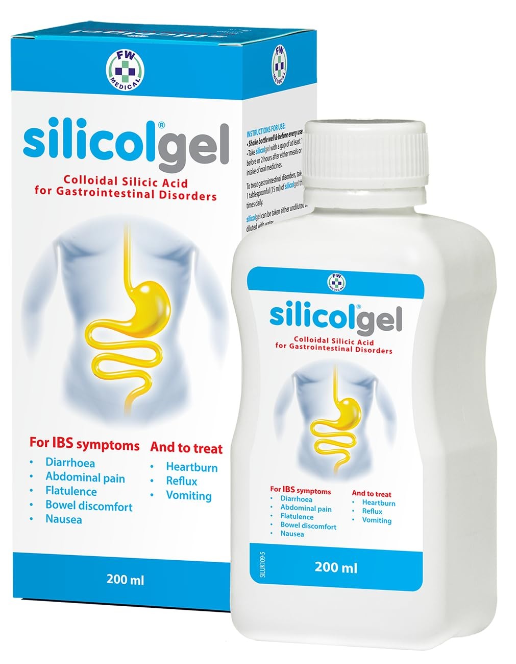 Saguna - Silicol Gel - Packsize 200ml Saguna - Silicol Gel - Packsize 200ml