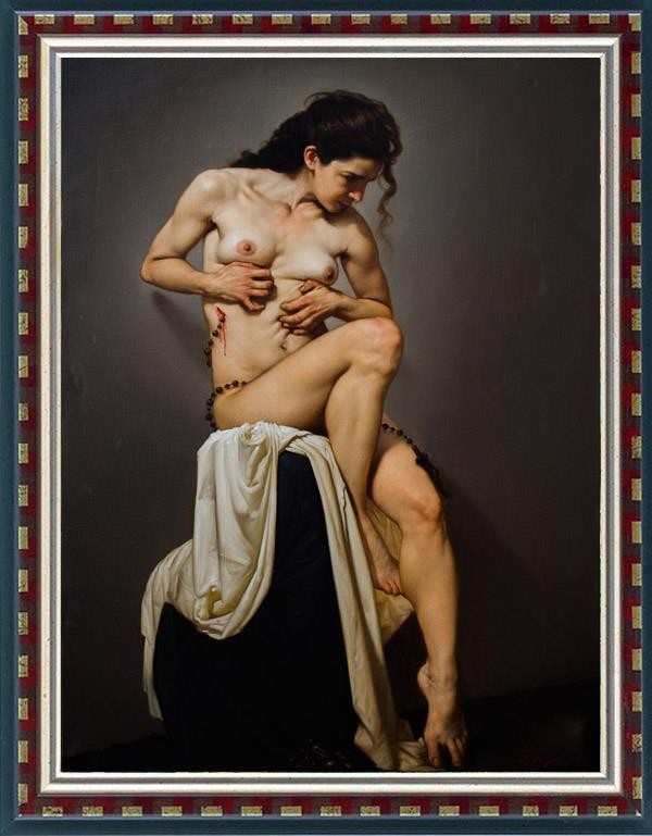 Hand Painted Oil Painting art Female woman young Nude On Canvas 24 Hand Painted Oil Painting art Female woman young Nude On Canvas 24