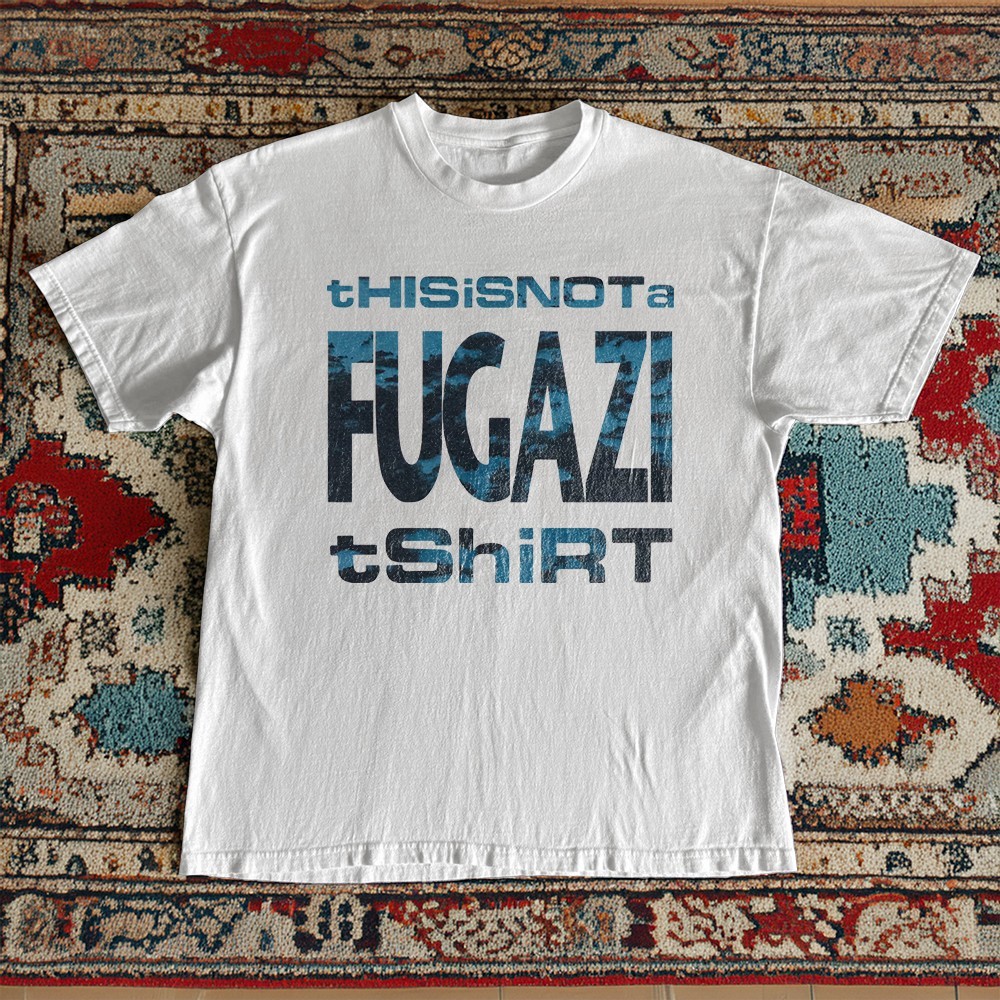 1990s Fugazi You Are Not What You Own White Heavy Cotton T-Shirt