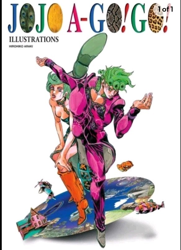 JoJo A-GoGo, Hardcover by Araki, Hirohiko (ILT), Brand New See Pics JoJo A-GoGo, Hardcover by Araki, Hirohiko (ILT), Brand New See Pics