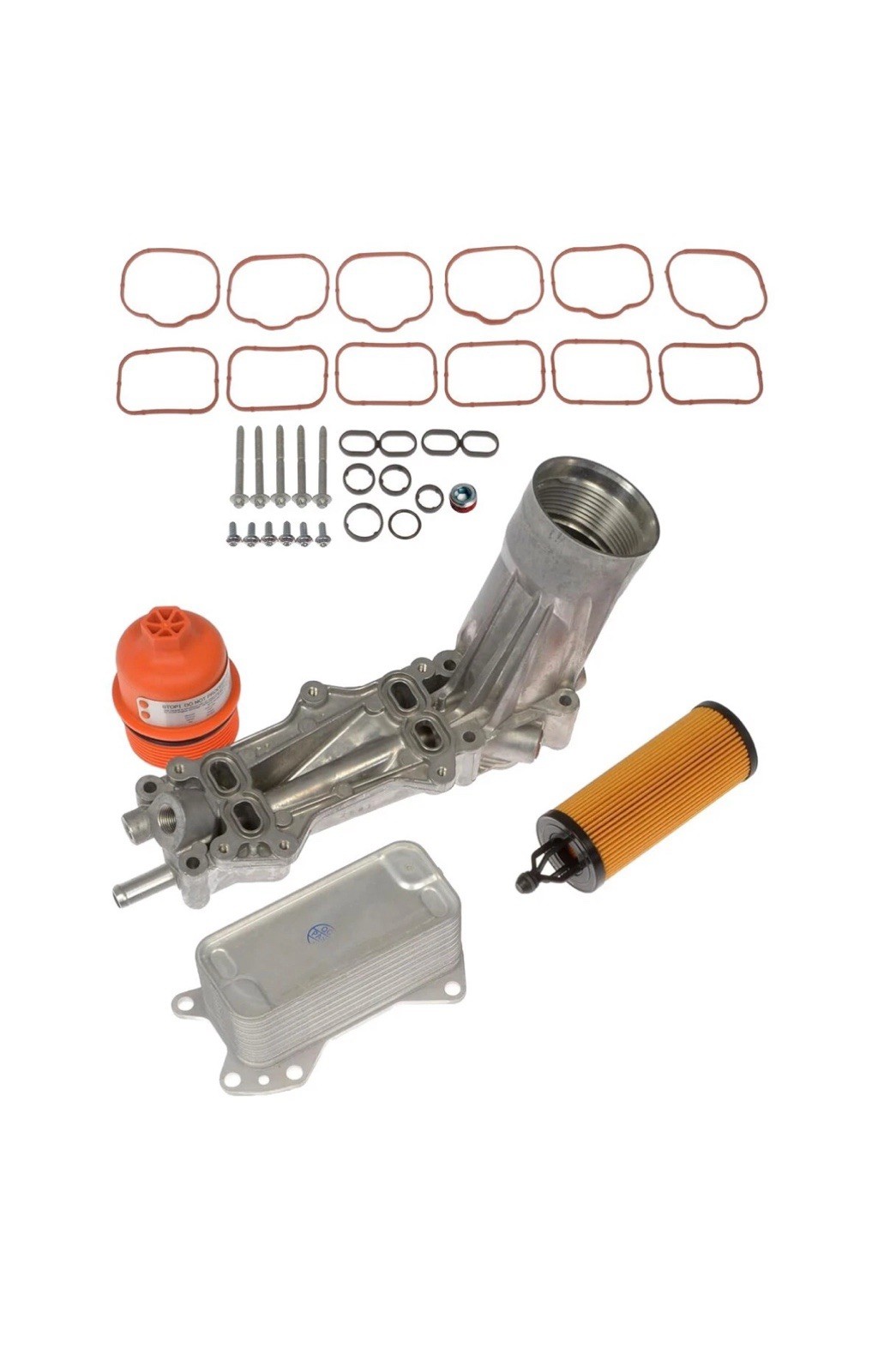 Dorman 926-959 Upgraded Aluminum Engine Oil Filter Housing Oil Cooler And Filter Dorman 926-959 Upgraded Aluminum Engine Oil Filter Housing Oil Cooler And Filter