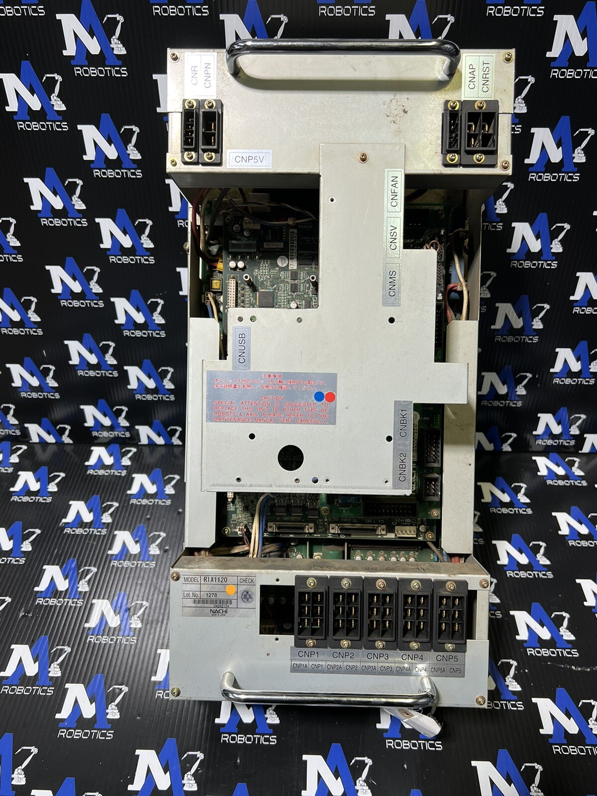 Nachi RIX1120 SERVO AMPLIFIER DRIVE 6-AXIS FOR AX ROBOT CONTROLLER