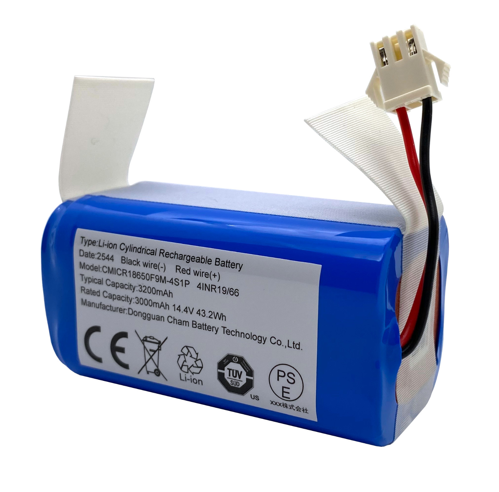 Shark Ion RV750 RV720 RV700 Ionvac 2000 Lefant M210 210P 210B Battery 3200mAh